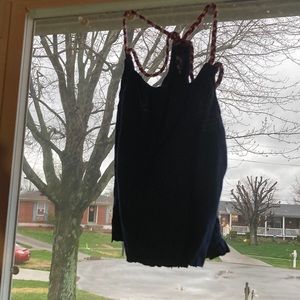 Oshkoshbgosh crop top navy blue worn once